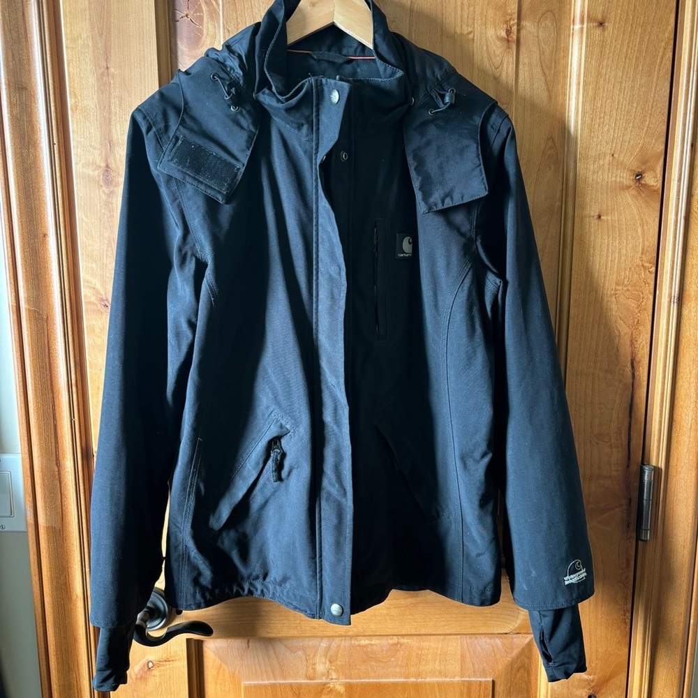 Carhartt Black Hooded Jacket 2004ish